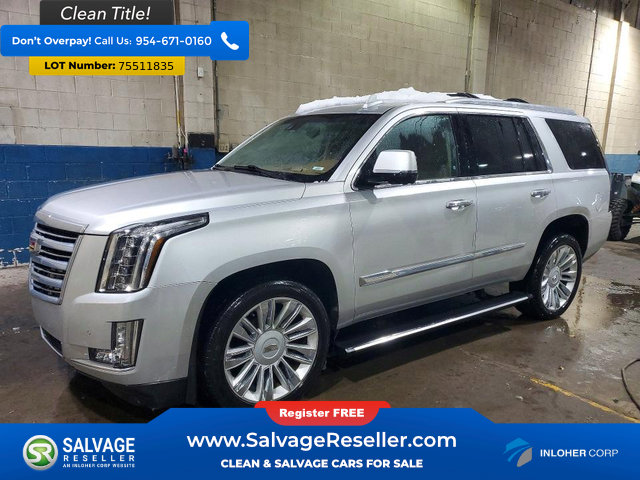 Used 2015 Cadillac Escalade Platinum image 1