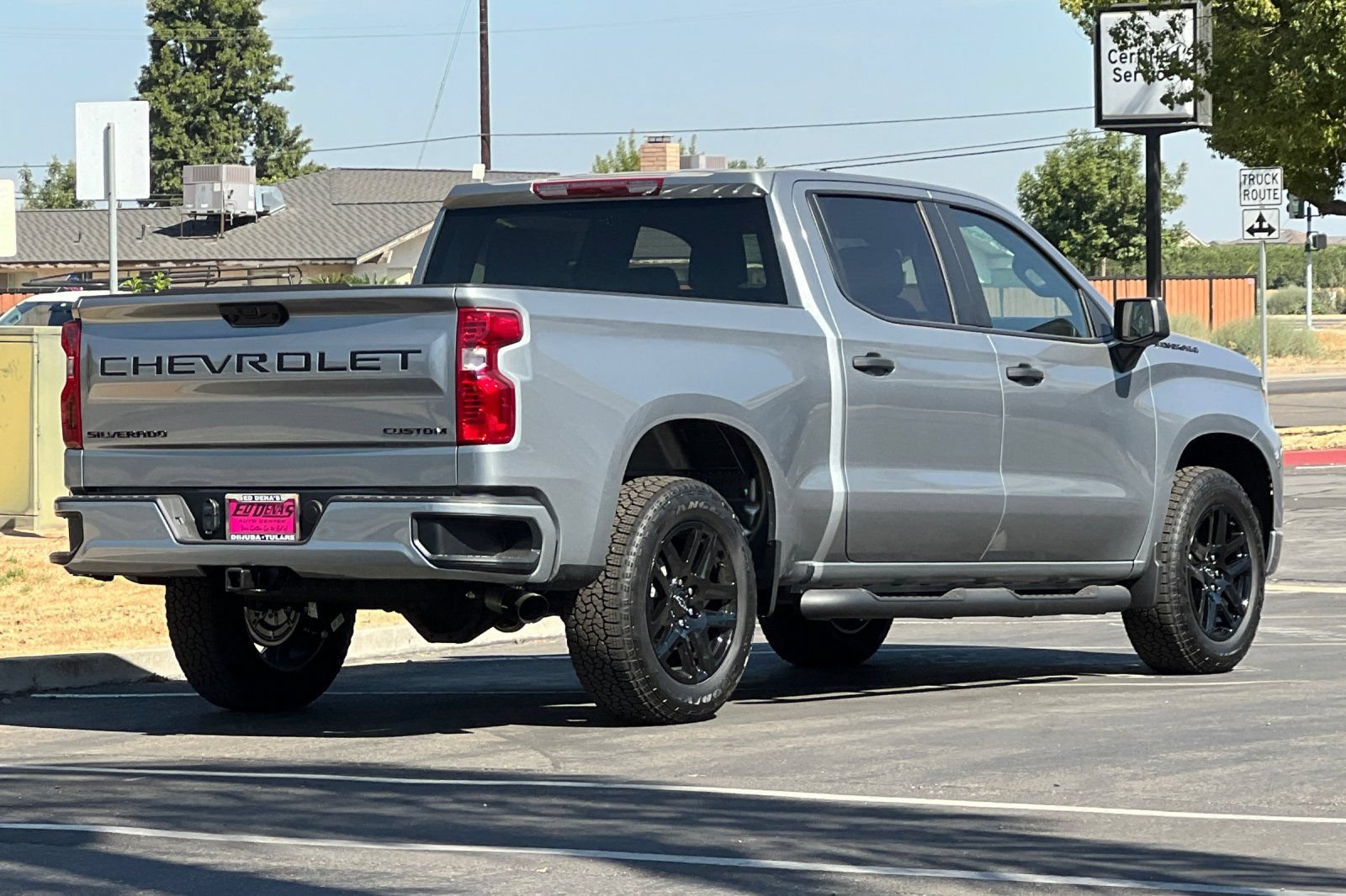 New 2026 Chevrolet Silverado 1500 Custom w/ Turbomax Blackout Package RWD image 4