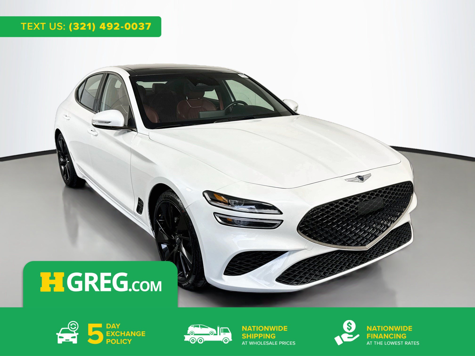 Used 2023 Genesis G70 2.0T w/ Sport Prestige Package RWD image 1