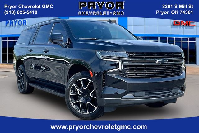 Used 2021 Chevrolet Suburban RST w/ Rear Media and Nav Package AWD/4WD image 1