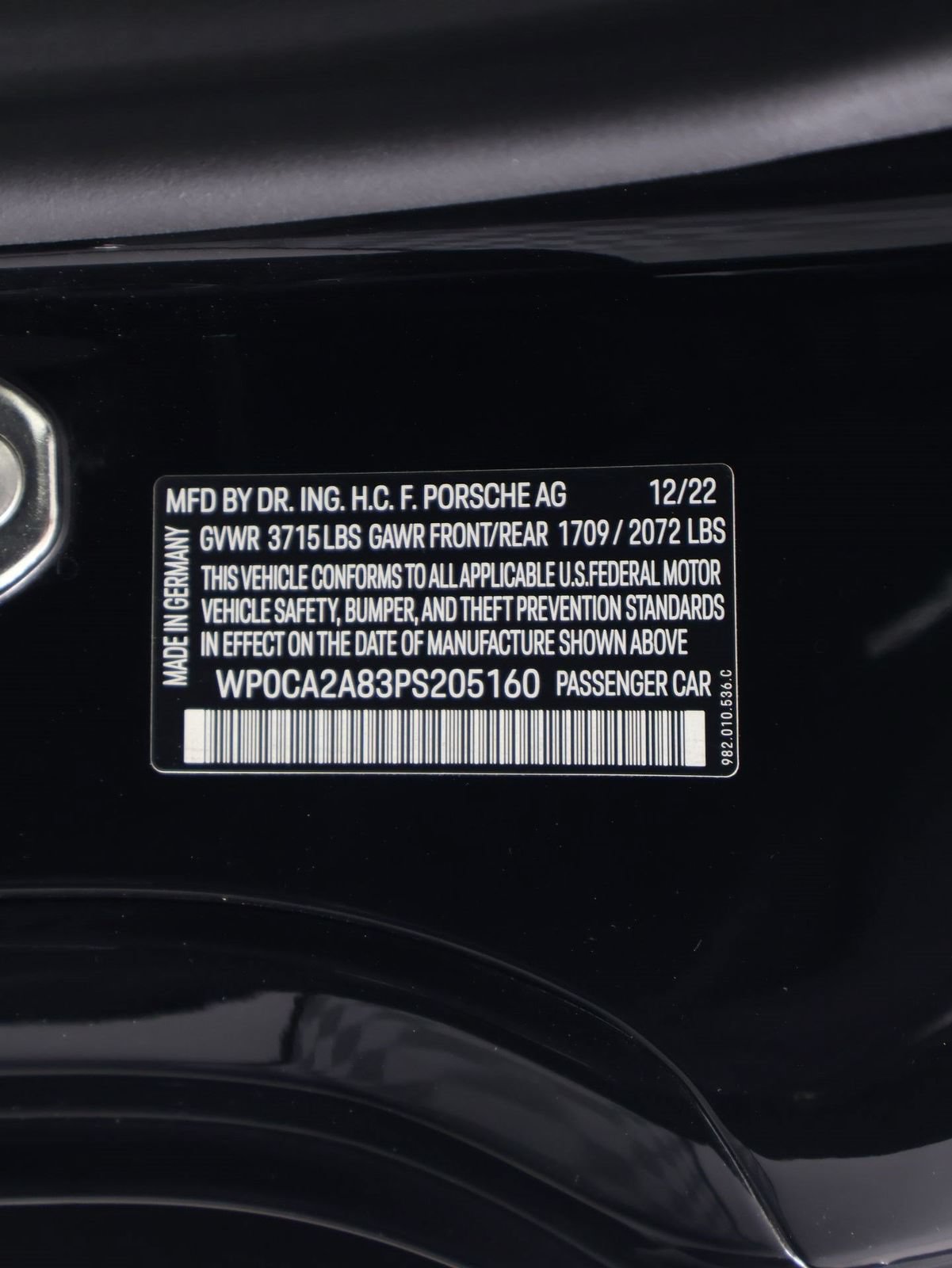 Certified 2023 Porsche 718 Boxster RWD image 17