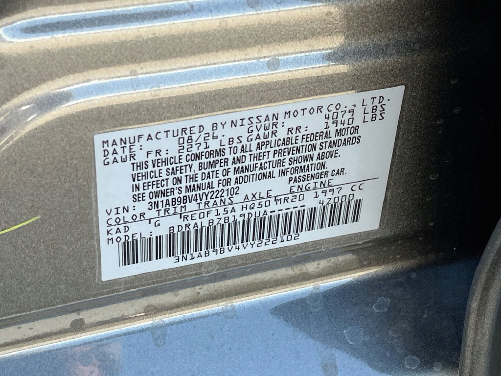 New 2027 Nissan Sentra S FWD image 29