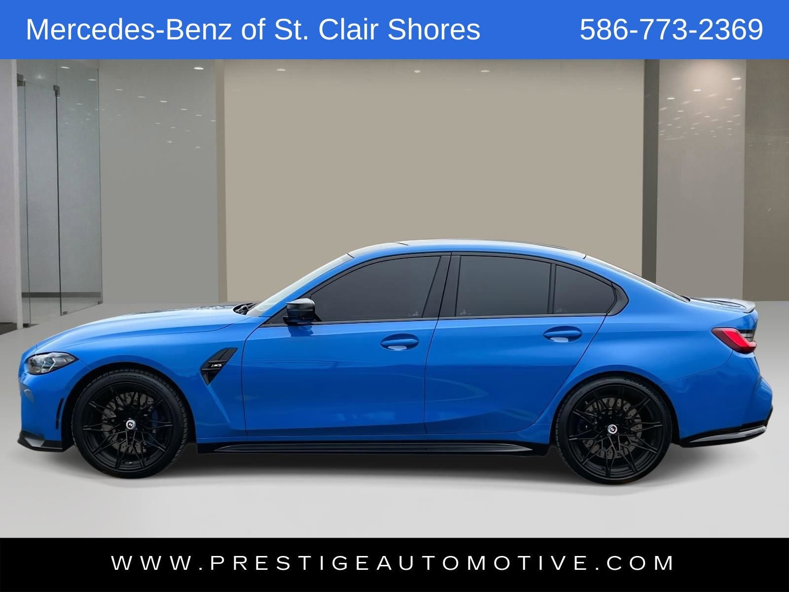 Used 2023 BMW M3 w/ M Carbon Exterior Package image 2