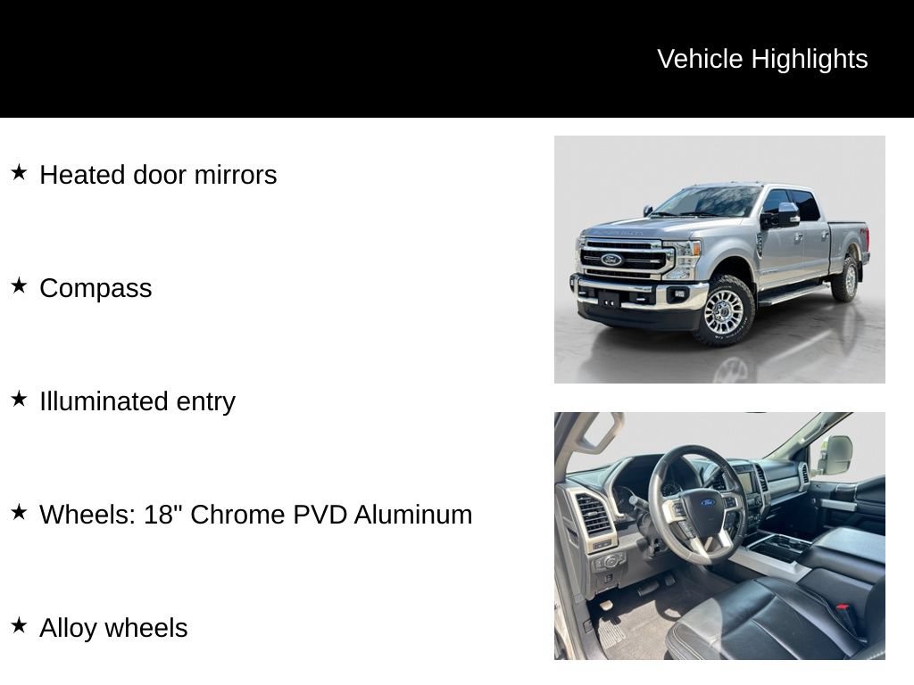 Used 2021 Ford F250 Lariat w/ Chrome Package AWD/4WD image 26