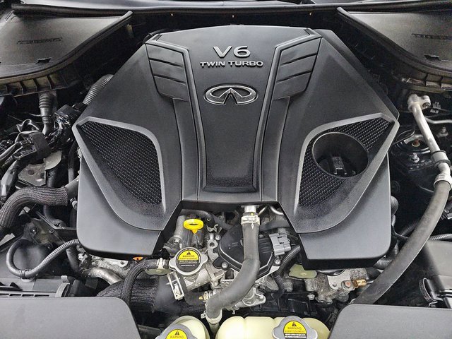 Used 2023 INFINITI Q50 Red Sport 400 w/ Black Opal Edition image 12