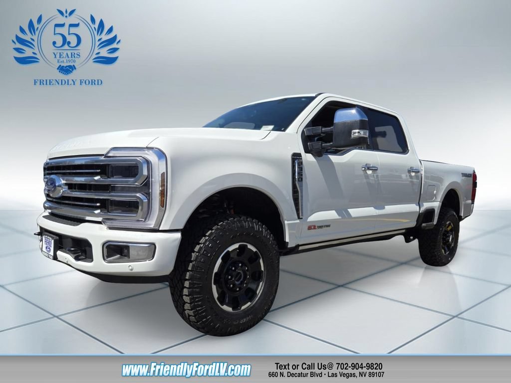 New 2026 Ford F350 Platinum w/ Platinum Plus Package