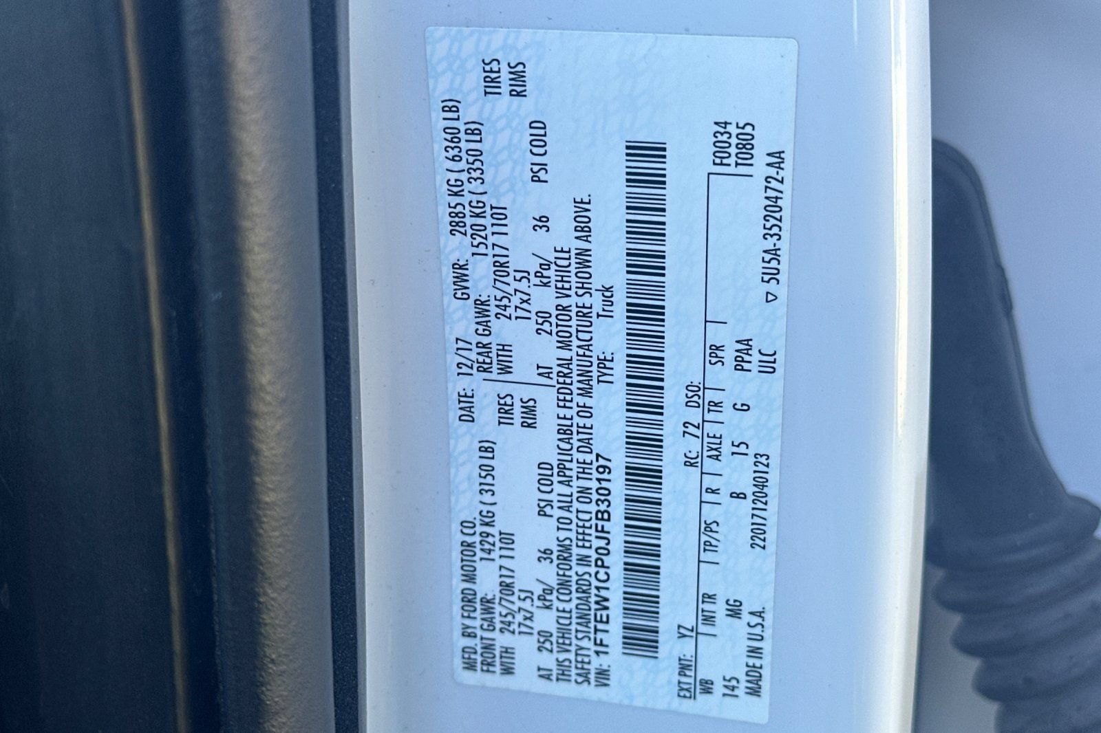 Used 2018 Ford F150 XLT RWD image 26
