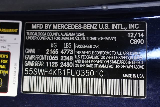 Used 2015 Mercedes-Benz C 300 4MATIC Sedan image 27