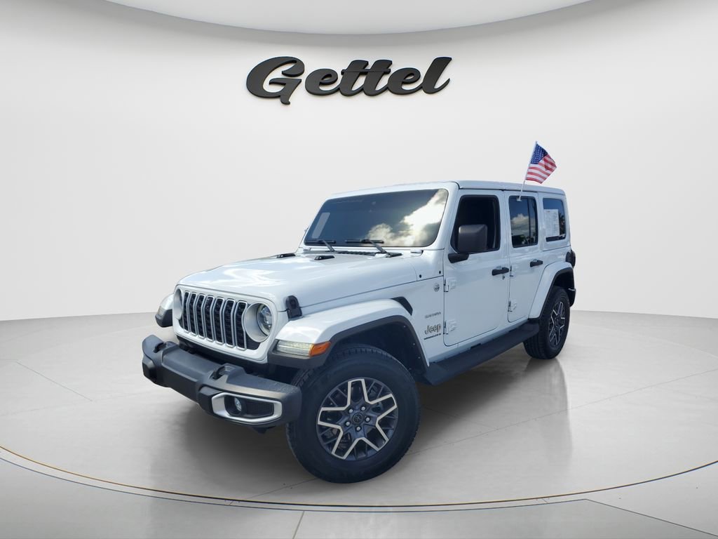 Used 2024 Jeep Wrangler Sahara w/ Technology Group image 1