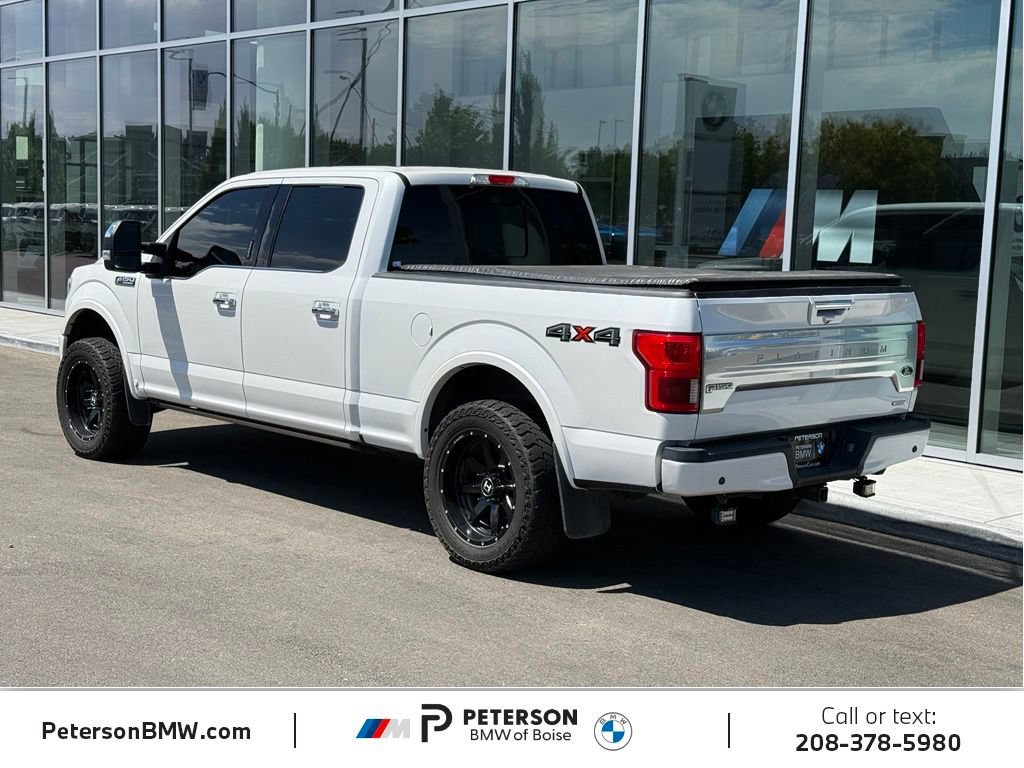 Used 2019 Ford F150 Platinum w/ Technology Package AWD/4WD image 3