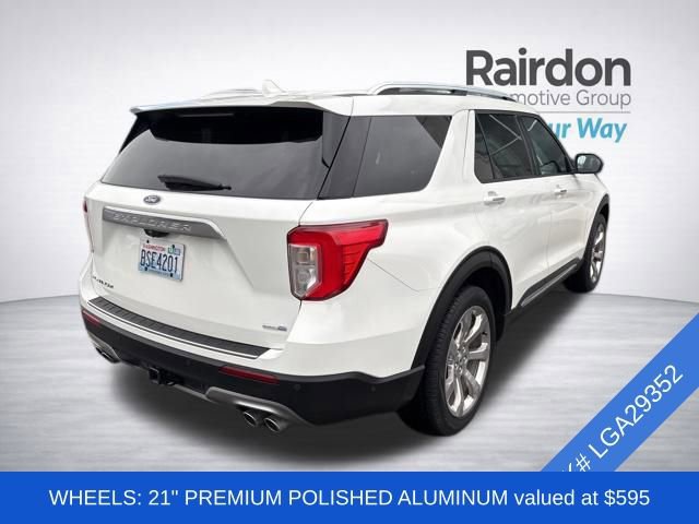 Used 2020 Ford Explorer Platinum w/ Premium Technology Package AWD/4WD image 4