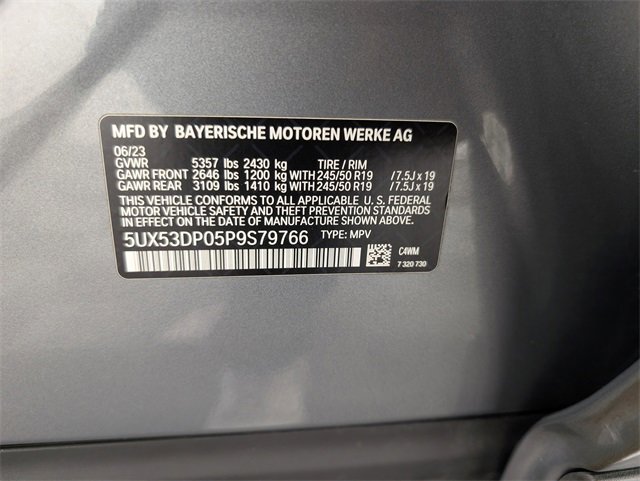 Used 2023 BMW X3 xDrive30i w/ Convenience Package image 34