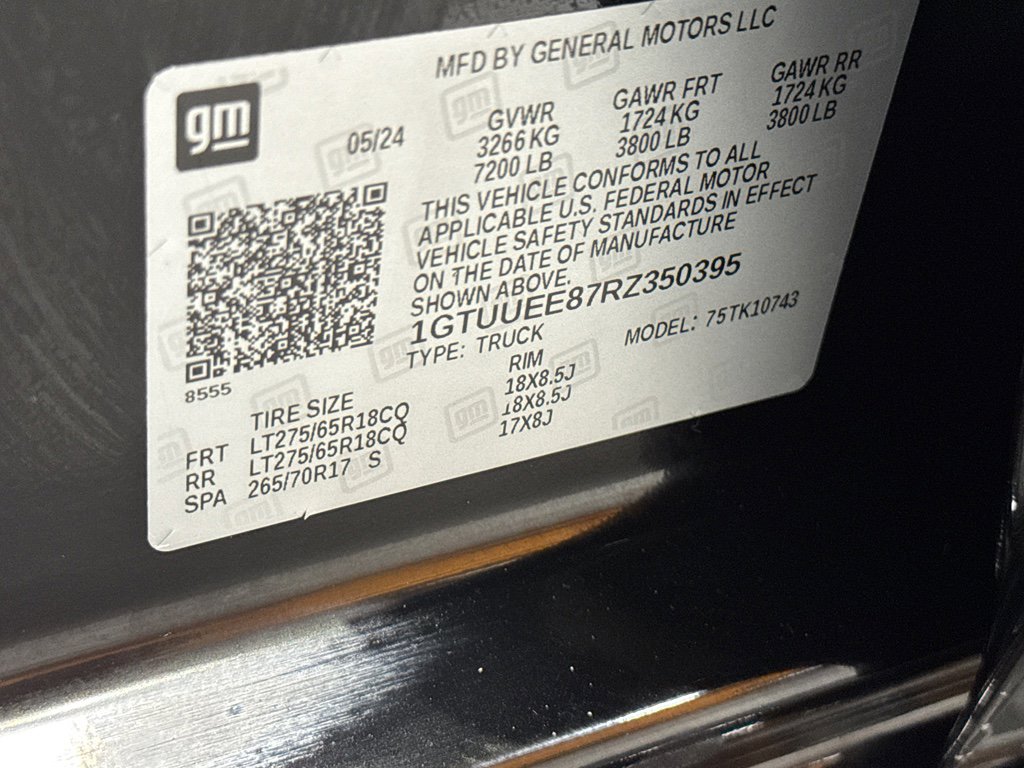 Certified 2024 GMC Sierra 1500 AT4 w/ Technology Package image 47