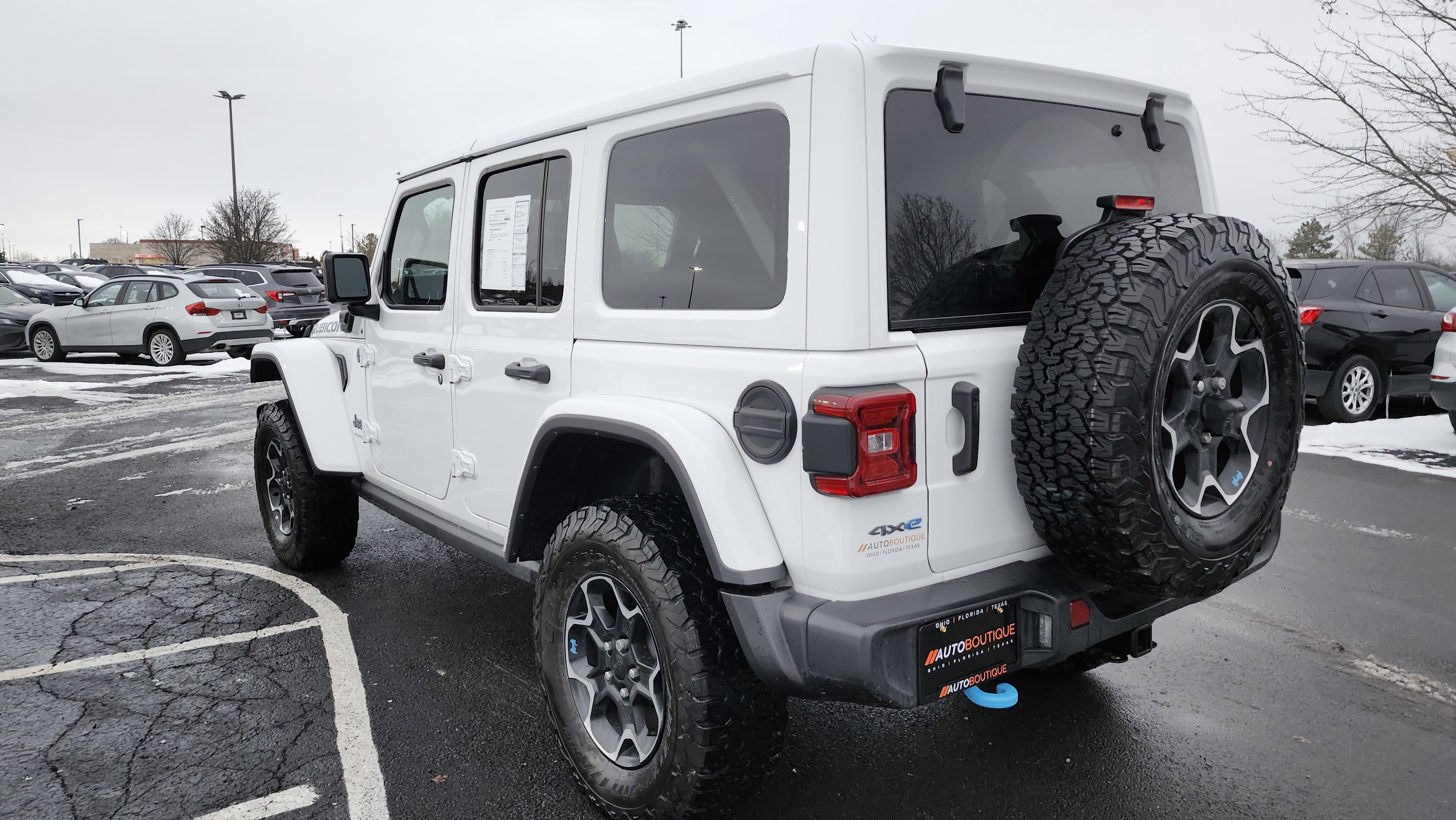 Used 2023 Jeep Wrangler Unlimited Rubicon 4xe w/ Cold Weather Group image 16