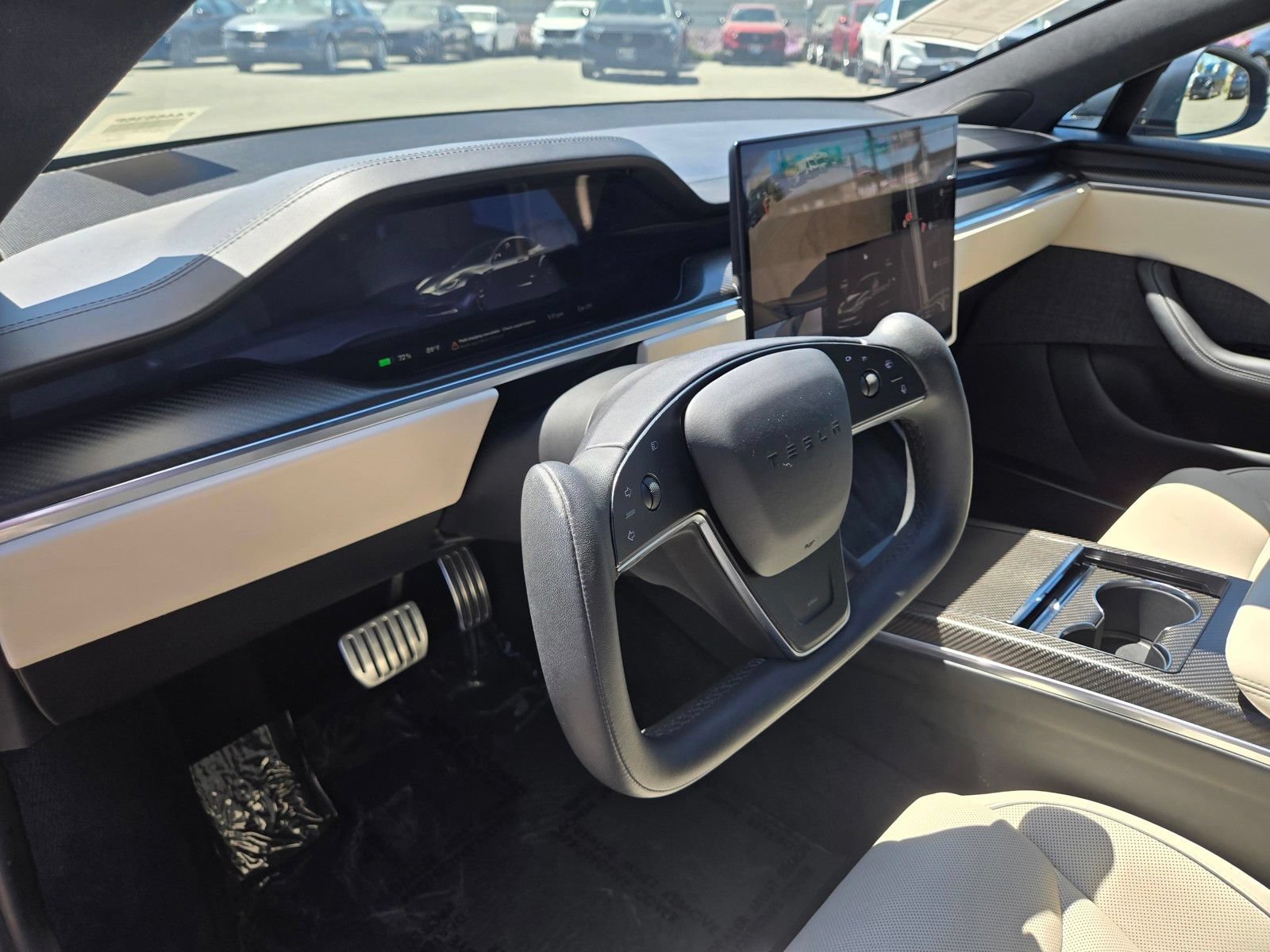 Used 2021 Tesla Model S Plaid AWD/4WD image 13