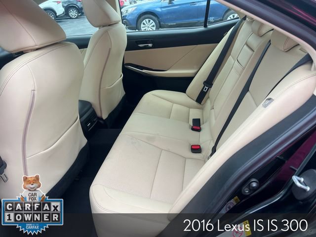 Used 2016 Lexus IS 300 AWD w/ Navigation System Package image 12