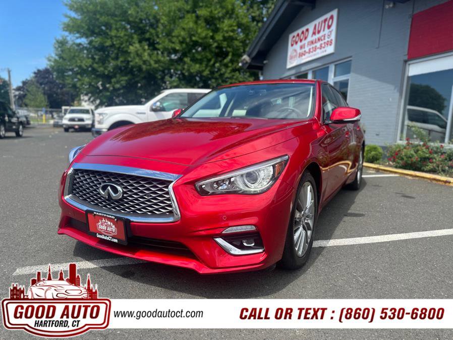 Used 2022 INFINITI Q50 Luxe w/ Cargo Package