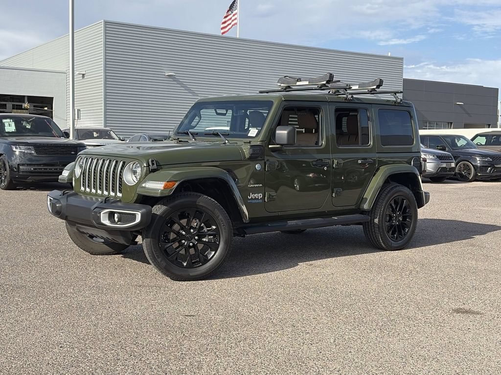Used 2021 Jeep Wrangler Unlimited Sahara w/ Cold Weather Group AWD/4WD image 3