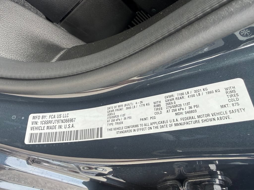 New 2026 RAM 1500 Laramie AWD/4WD image 30