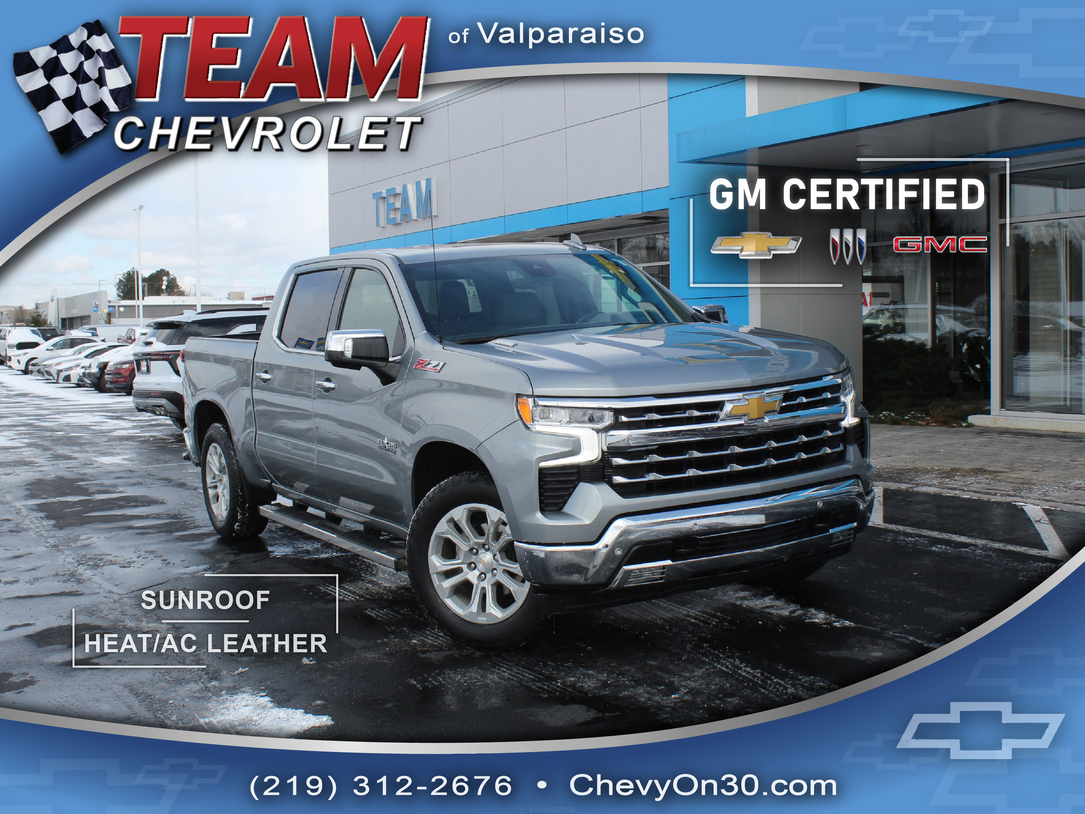 Certified 2025 Chevrolet Silverado 1500 LTZ w/ LTZ Premium Texas Edition