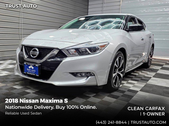 Used 2018 Nissan Maxima 3.5 S