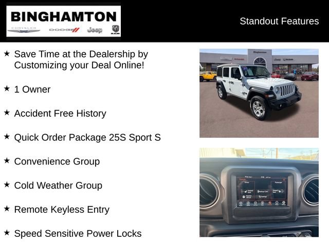Used 2023 Jeep Wrangler Unlimited Sport AWD/4WD image 5