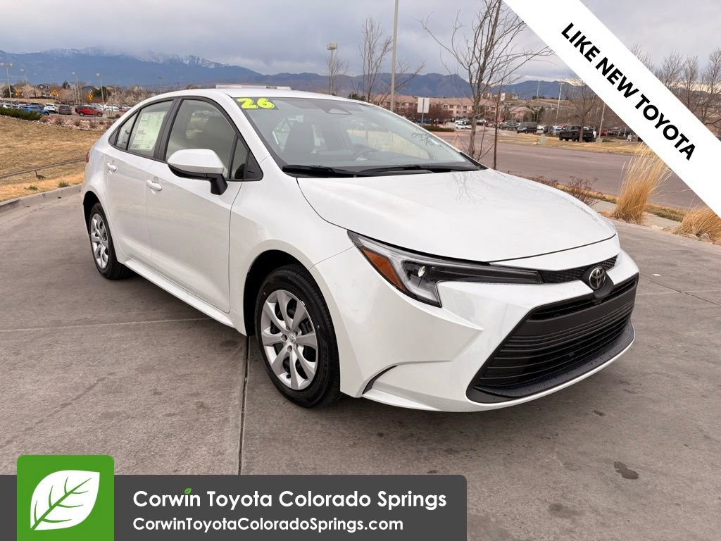 Used 2026 Toyota Corolla LE