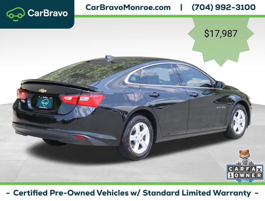 Certified 2021 Chevrolet Malibu LS FWD image 6