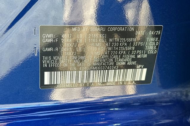 Used 2025 Subaru Crosstrek 2.5i Limited w/ Crosstrek Mirror Package image 32