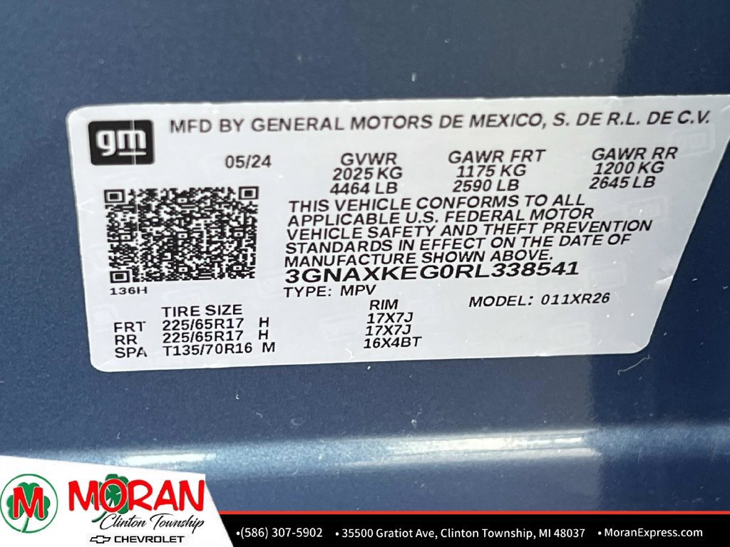 Certified 2024 Chevrolet Equinox LT FWD image 18