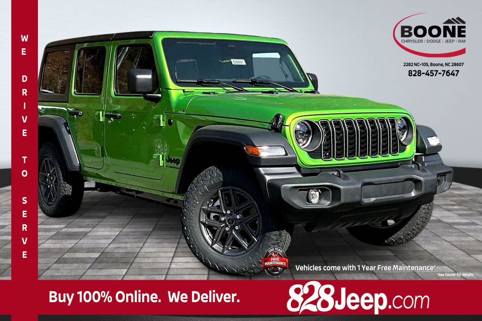 New 2026 Jeep Wrangler Sport S