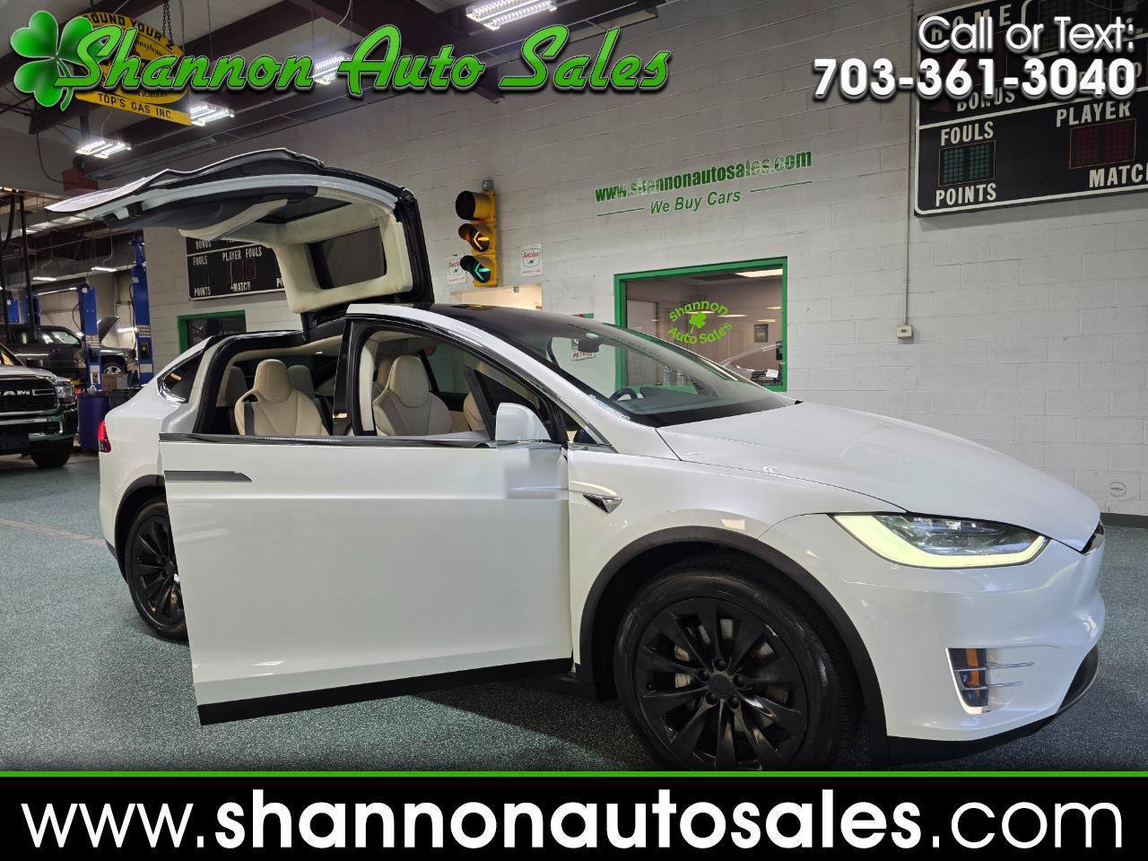 Used 2018 Tesla Model X 75D AWD/4WD image 1