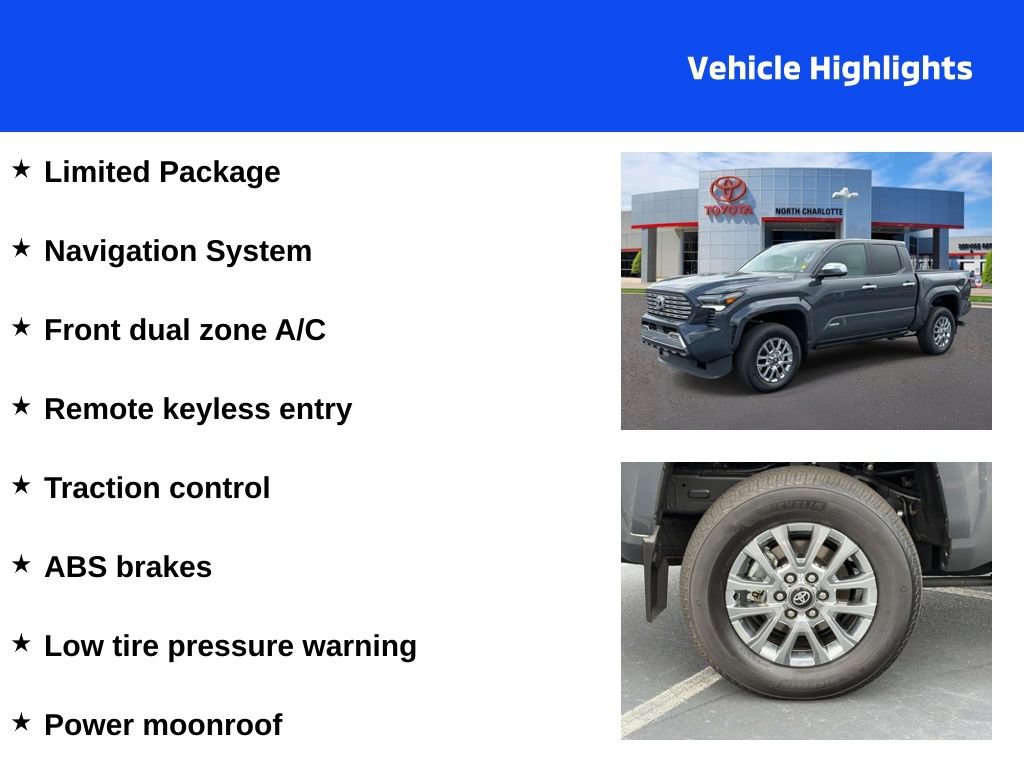 Used 2026 Toyota Tacoma Limited AWD/4WD image 4