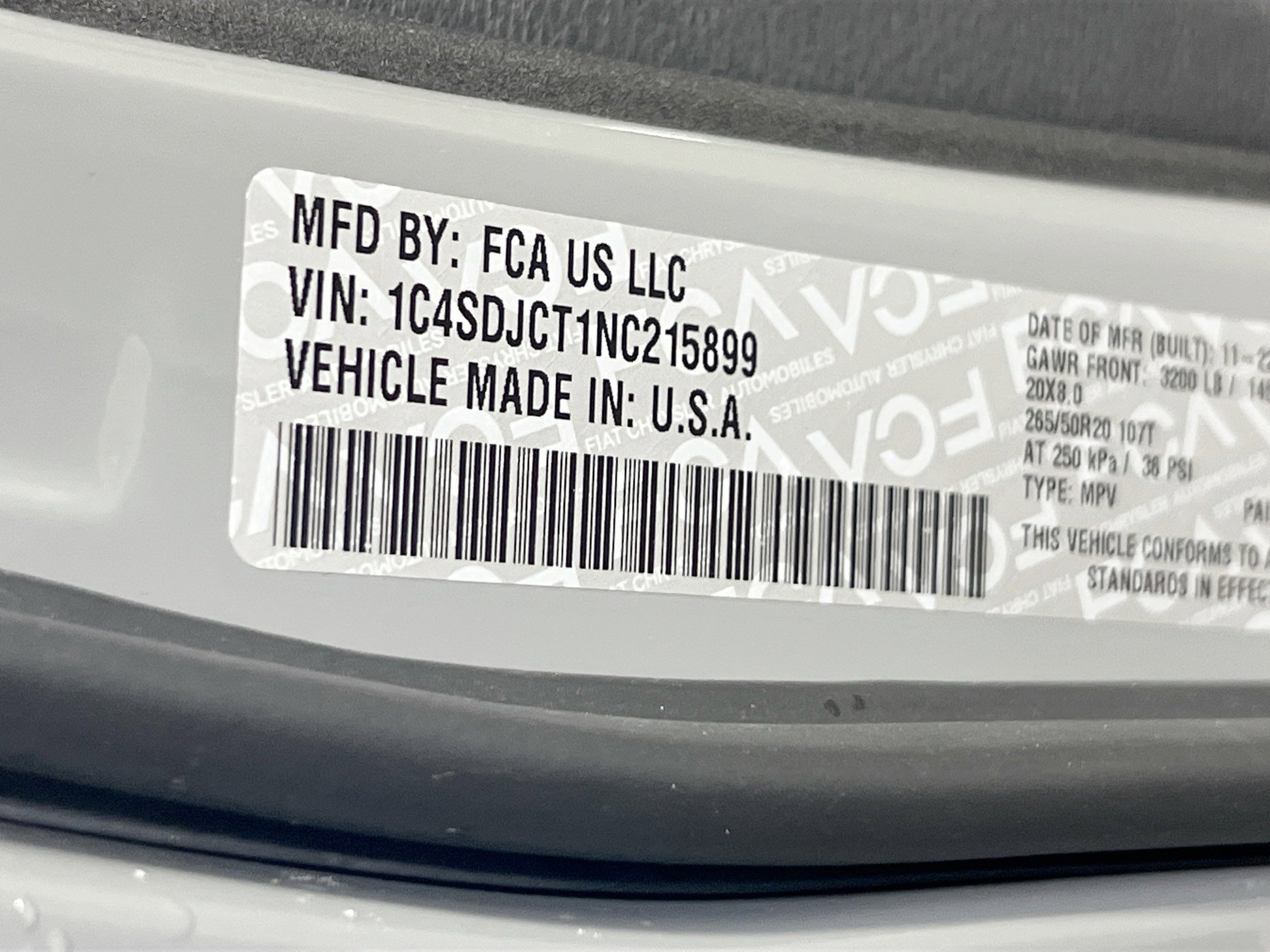 Used 2022 Dodge Durango R/T w/ Trailer Tow Group IV image 33