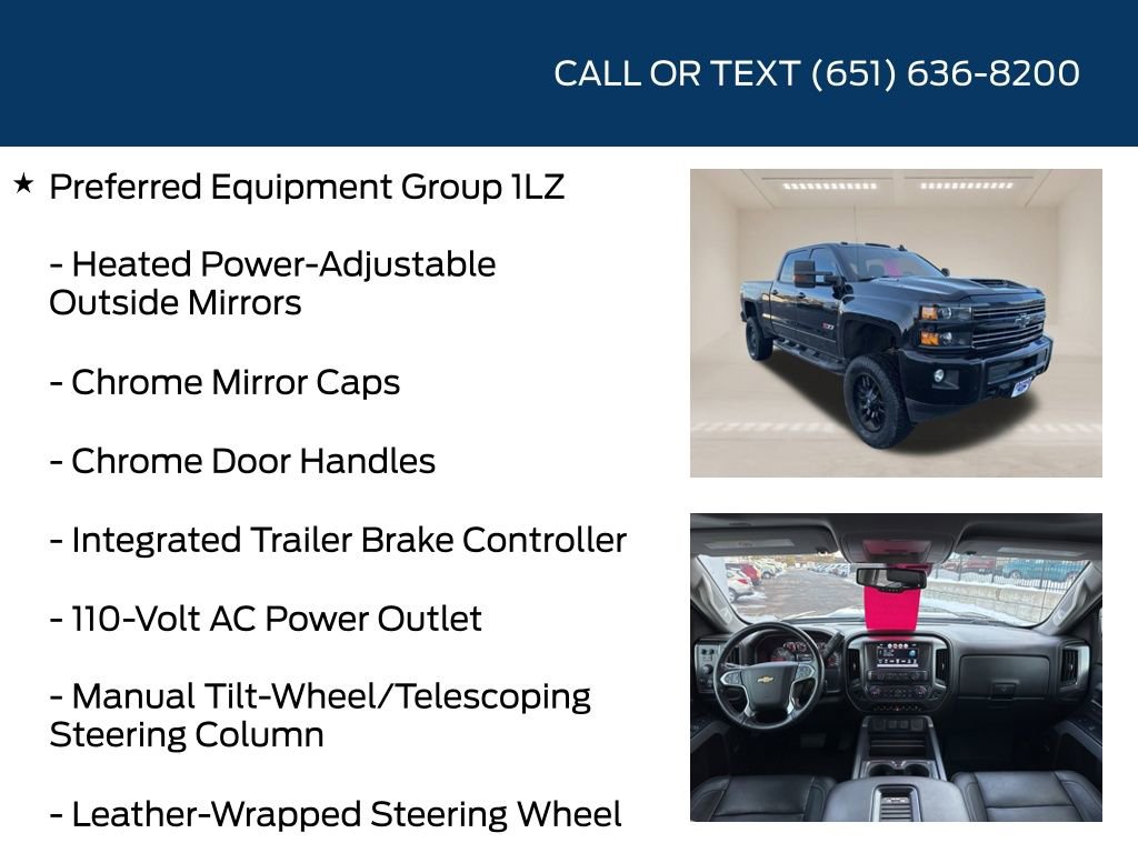 Used 2019 Chevrolet Silverado 2500 LTZ w/ Duramax Plus Package image 15