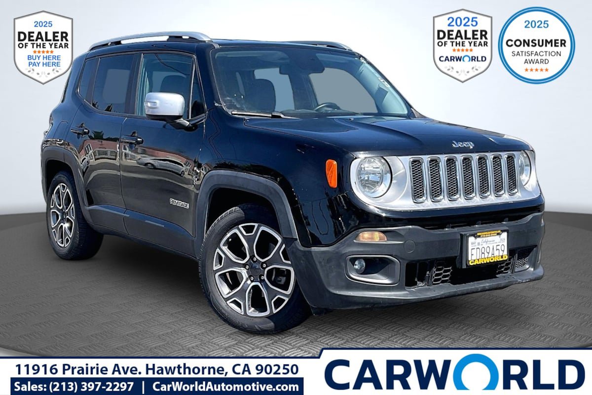 Used 2017 Jeep Renegade Limited FWD image 1
