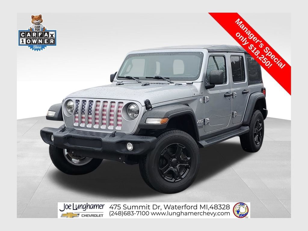 Used 2021 Jeep Wrangler Unlimited Sport AWD/4WD 360° Tour