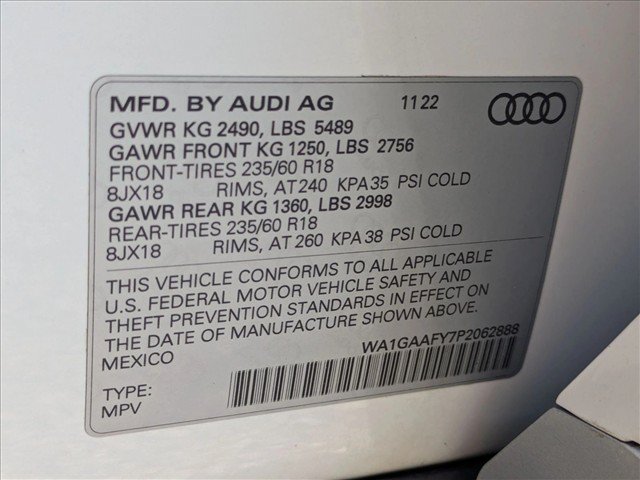 Used 2023 Audi Q5 2.0T Premium w/ Convenience Package AWD/4WD image 25