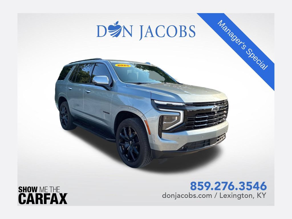 Used 2025 Chevrolet Tahoe RST w/ Comfort Package AWD/4WD image 1