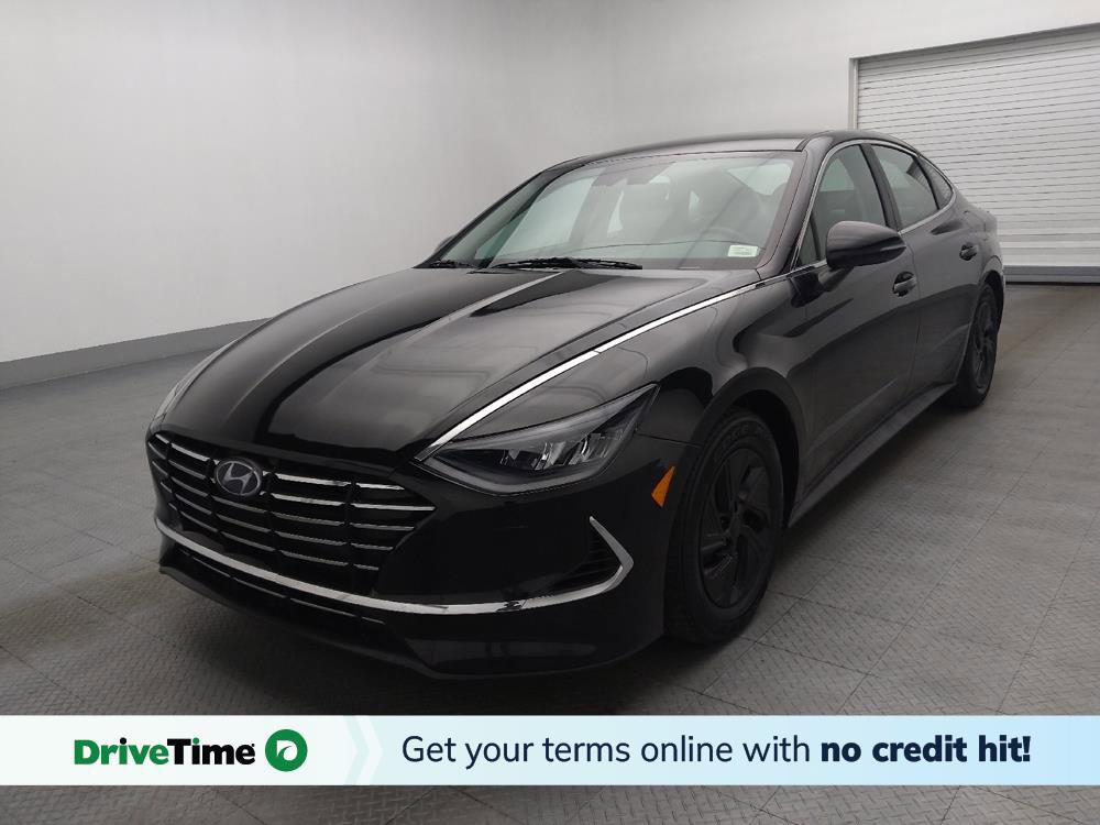 Used 2021 Hyundai Sonata Blue image 1