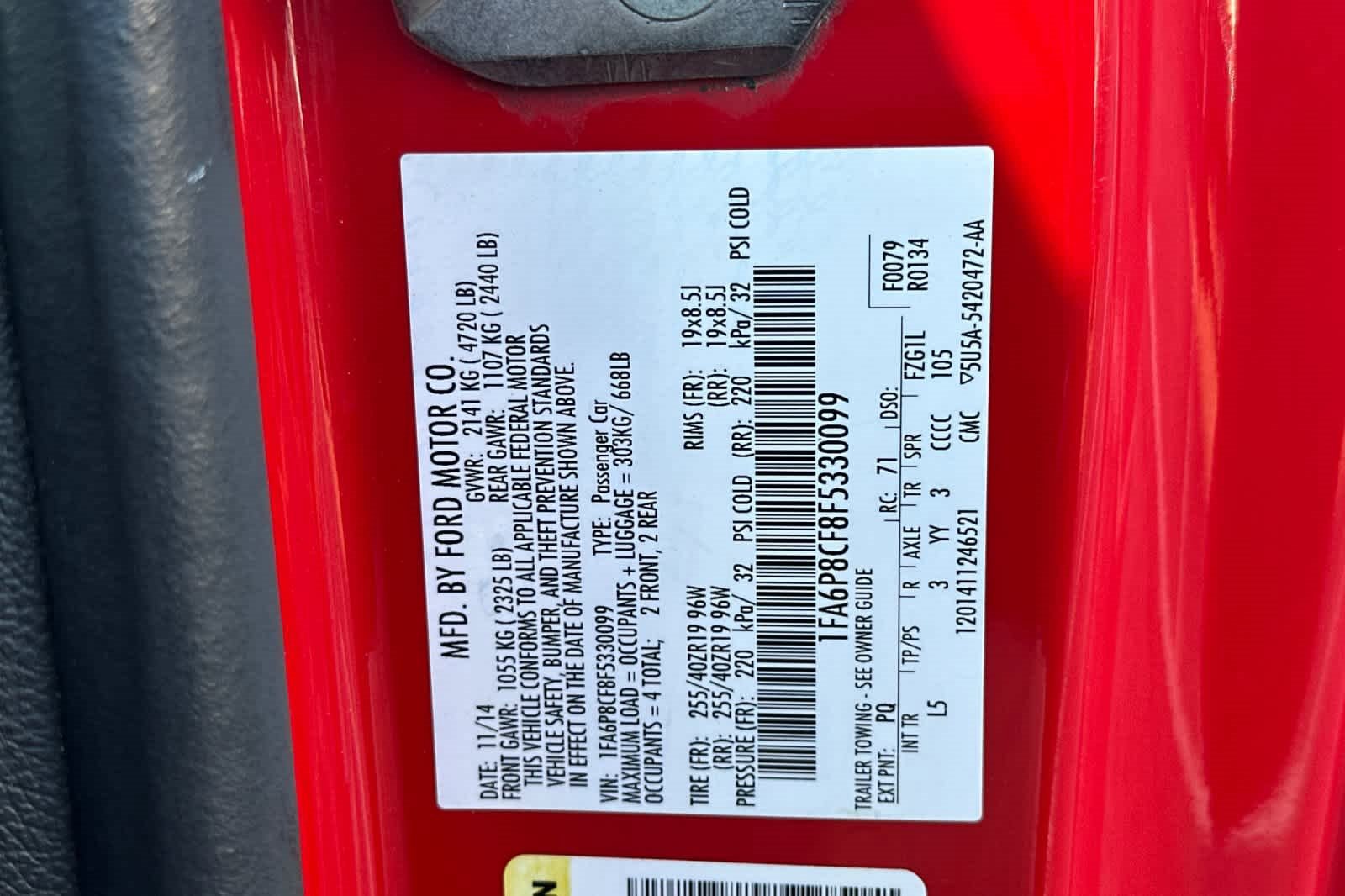 Used 2015 Ford Mustang GT Premium w/ Equipment Group 401A image 28