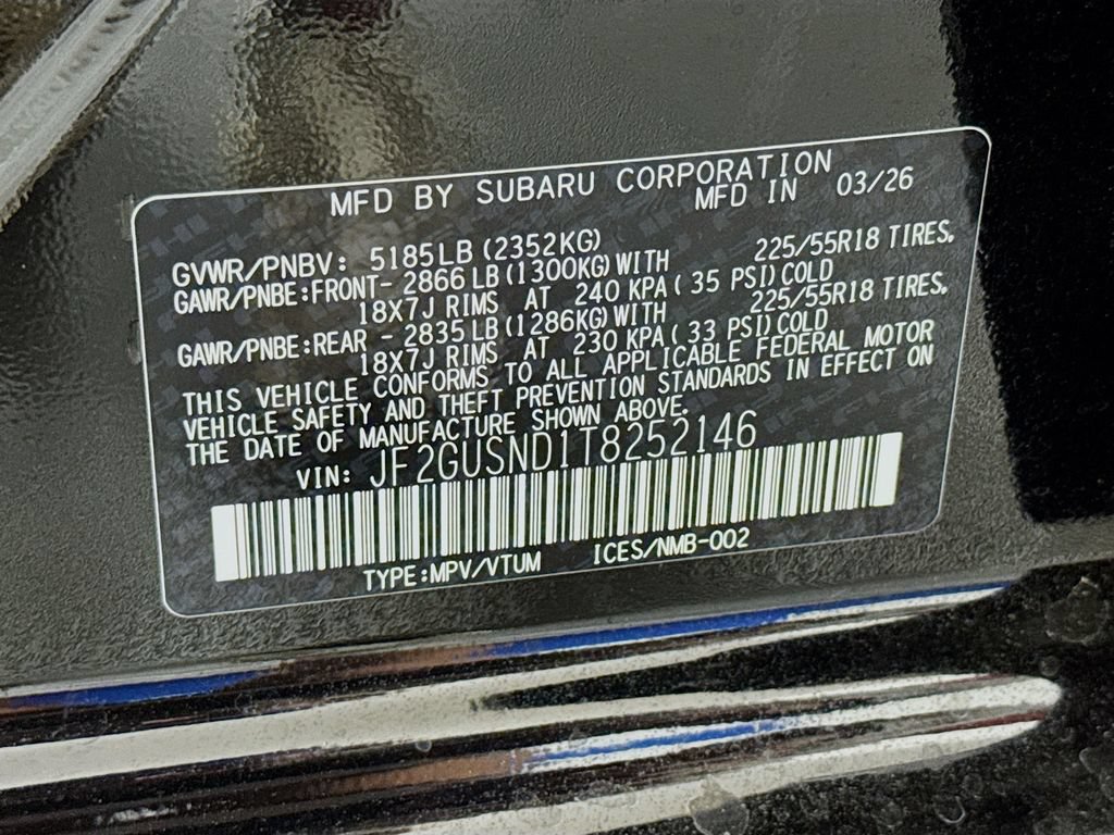 New 2026 Subaru Crosstrek 2.5i Limited w/ Convenience Package AWD/4WD image 32