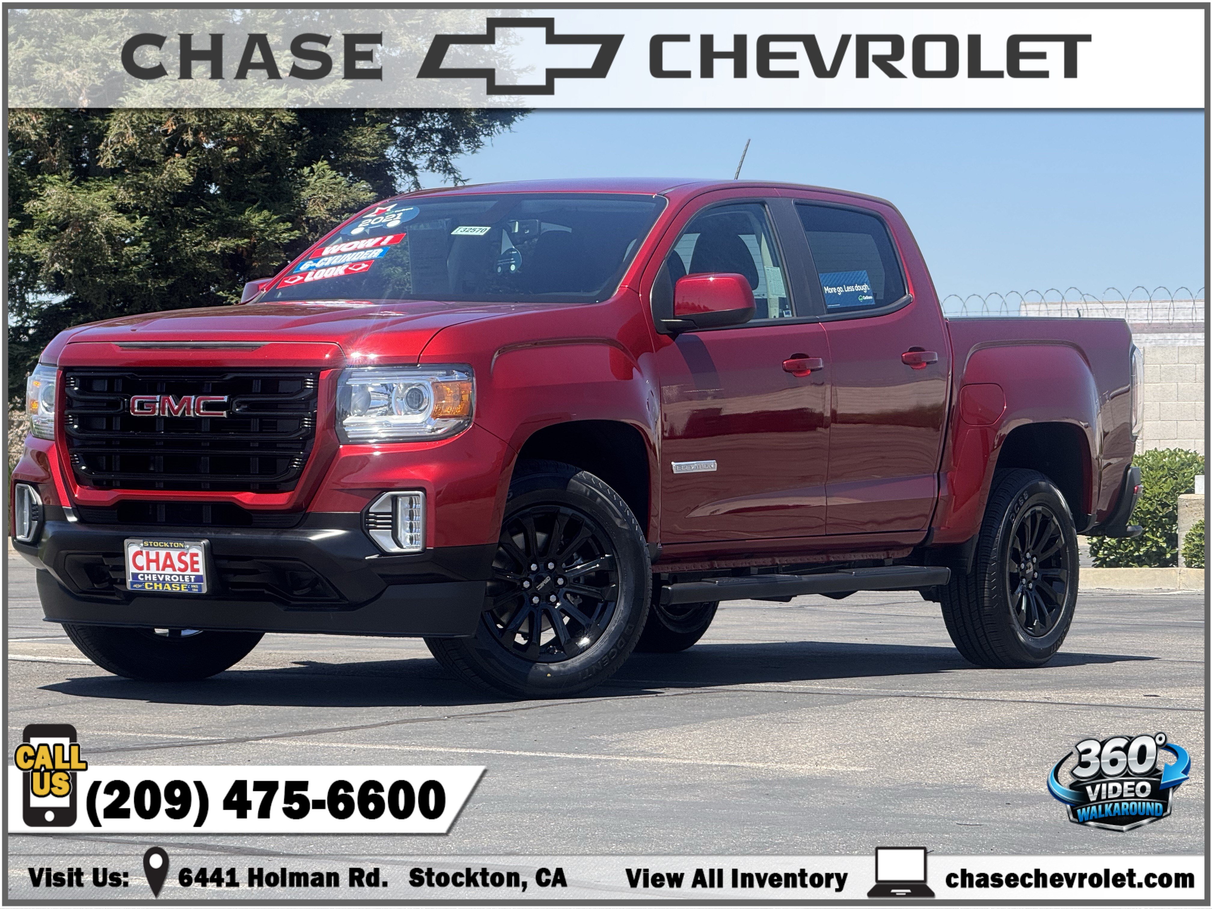 Used 2021 GMC Canyon Elevation w/ Trailering Package