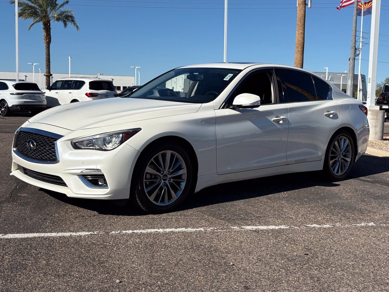 Used 2023 INFINITI Q50 Luxe w/ Cargo Package