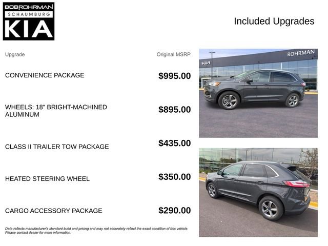 Used 2021 Ford Edge SEL w/ Convenience Package AWD/4WD image 4