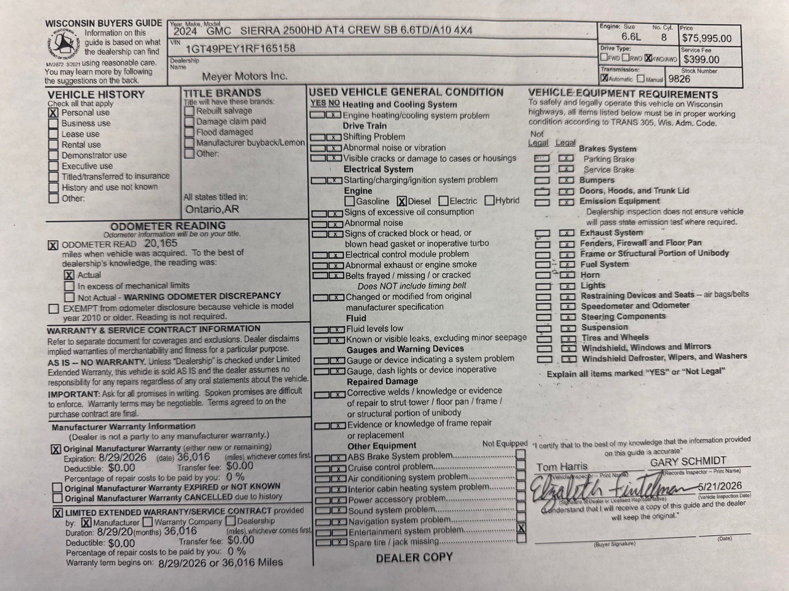 Certified 2024 GMC Sierra 2500 AT4 w/ AT4 Preferred Package AWD/4WD image 32