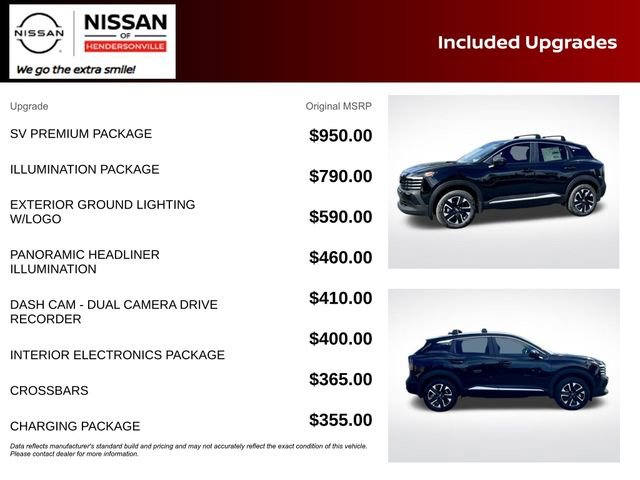 New 2026 Nissan Kicks SV w/ SV Premium Package FWD image 2