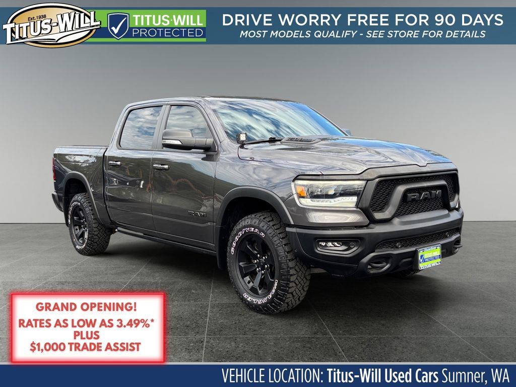 Used 2021 RAM 1500 Rebel w/ Rebel Level 2 Equipment Group