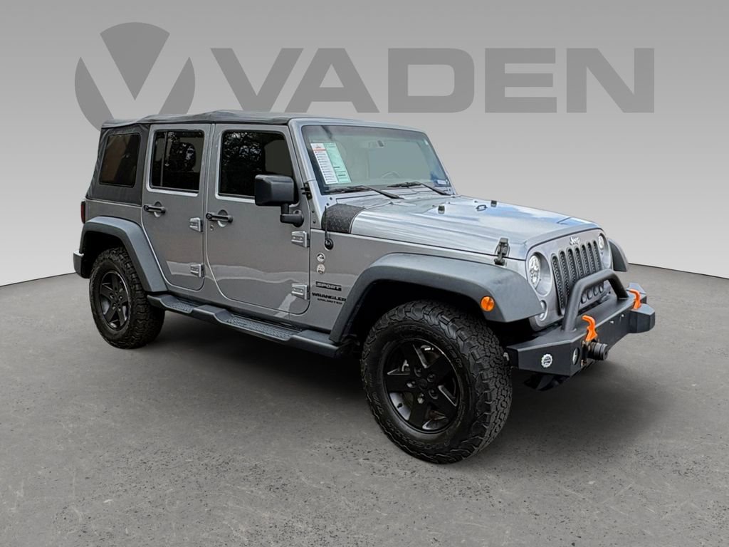 Used 2017 Jeep Wrangler Unlimited Sport w/ Quick Order Package 24S image 1