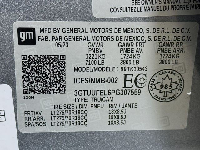 Used 2023 GMC Sierra 1500 AT4X AWD/4WD image 33